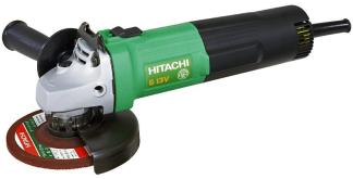 Эл. Hitachi Болгарка 125мм (1110Вт ) с регулировкой оборотов 2800-10000 об/мин G13V