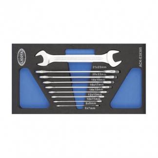 Licota Набор ключей рожковых 6-23мм 9 предметов EVA ACK-E38305