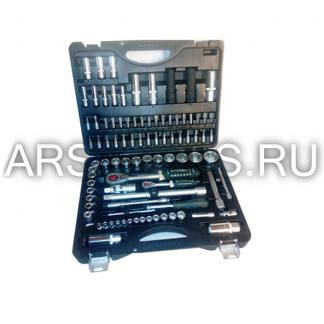 Набор инструмента головки и ключи (чемодан) 94 предмета ROCKFORCE ( SL ) RF-4941-7