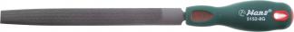 Полукруглый напильник с резиновой ручкой 200 мм Hans 5152-8G