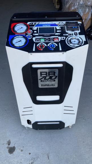 TopAuto RR700TouchPR_demo Станция автоматическая для заправки автомобильных кондиционеров с принтеро
