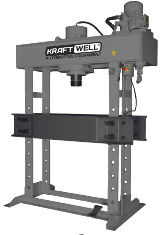 KraftWell KRWPR80ET Пресс 80 т. c электроприводом