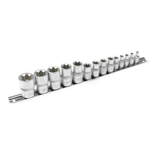   TORX 14.   623714 1/4 (4,5,6,7), 3/8( 10,11,12,14),1 /216-24