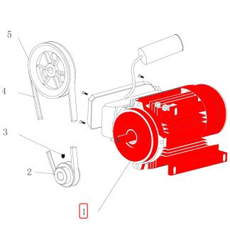������������ �������������� V426, V426R MOTOR (380V, 50Hz, 3P, 0.8-1.1Kw)